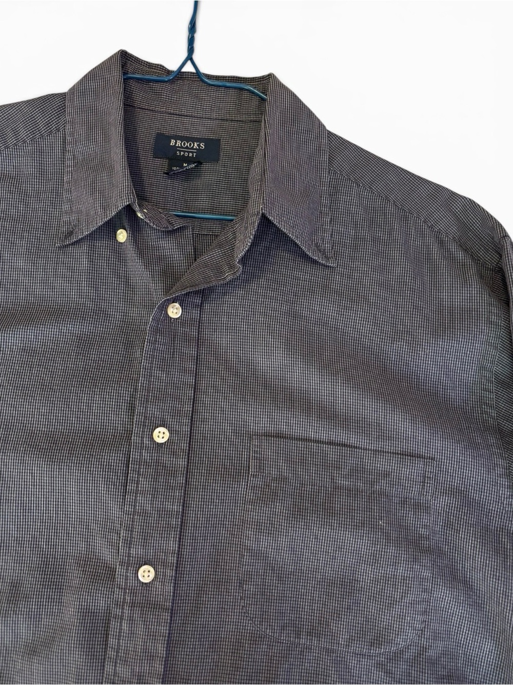 Men's Button-Down Shirt in Dark Blue